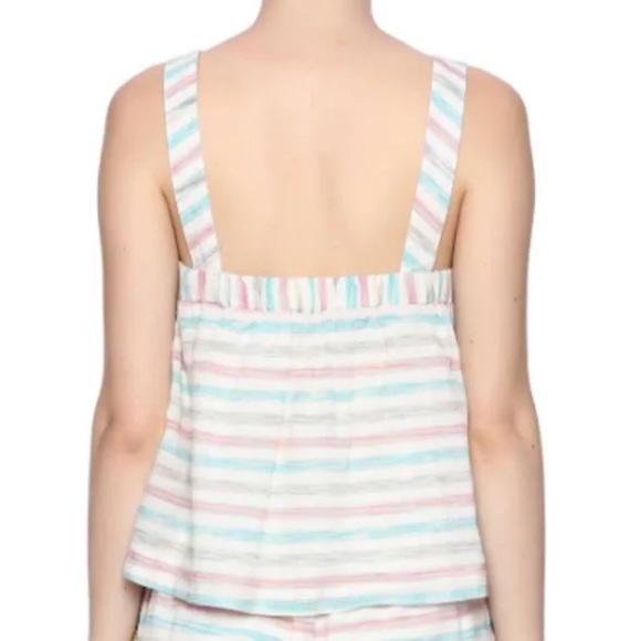 Honey Punch Tassel and Stripe Tank Boho Size S - Picture 2 of 5